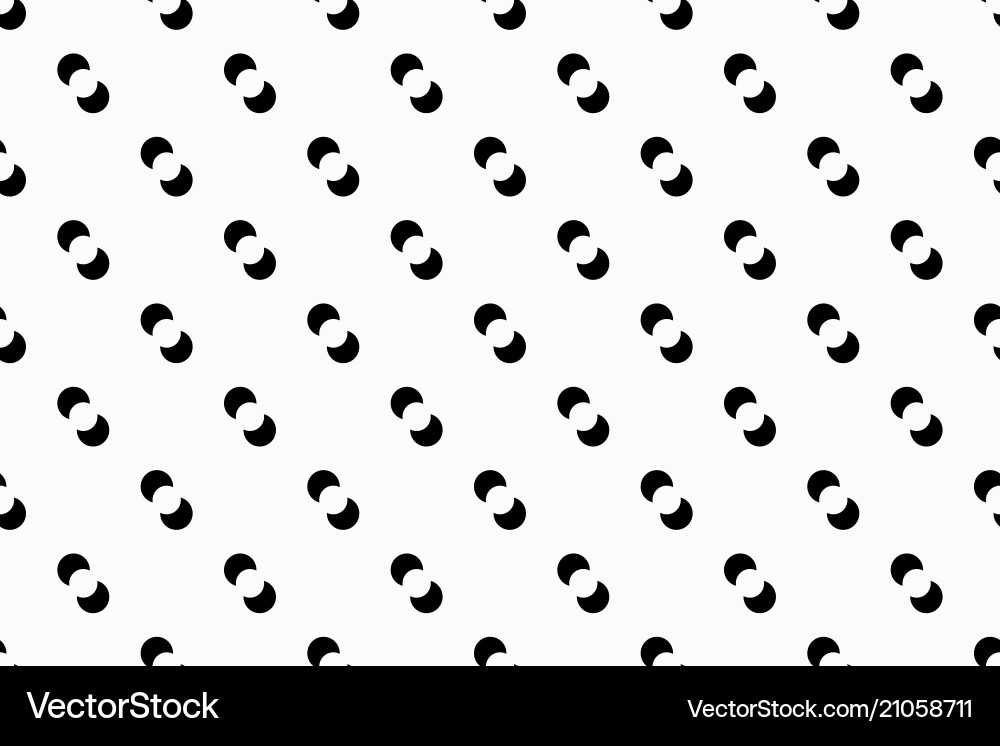Geometric pattern with small circles Vector Image
