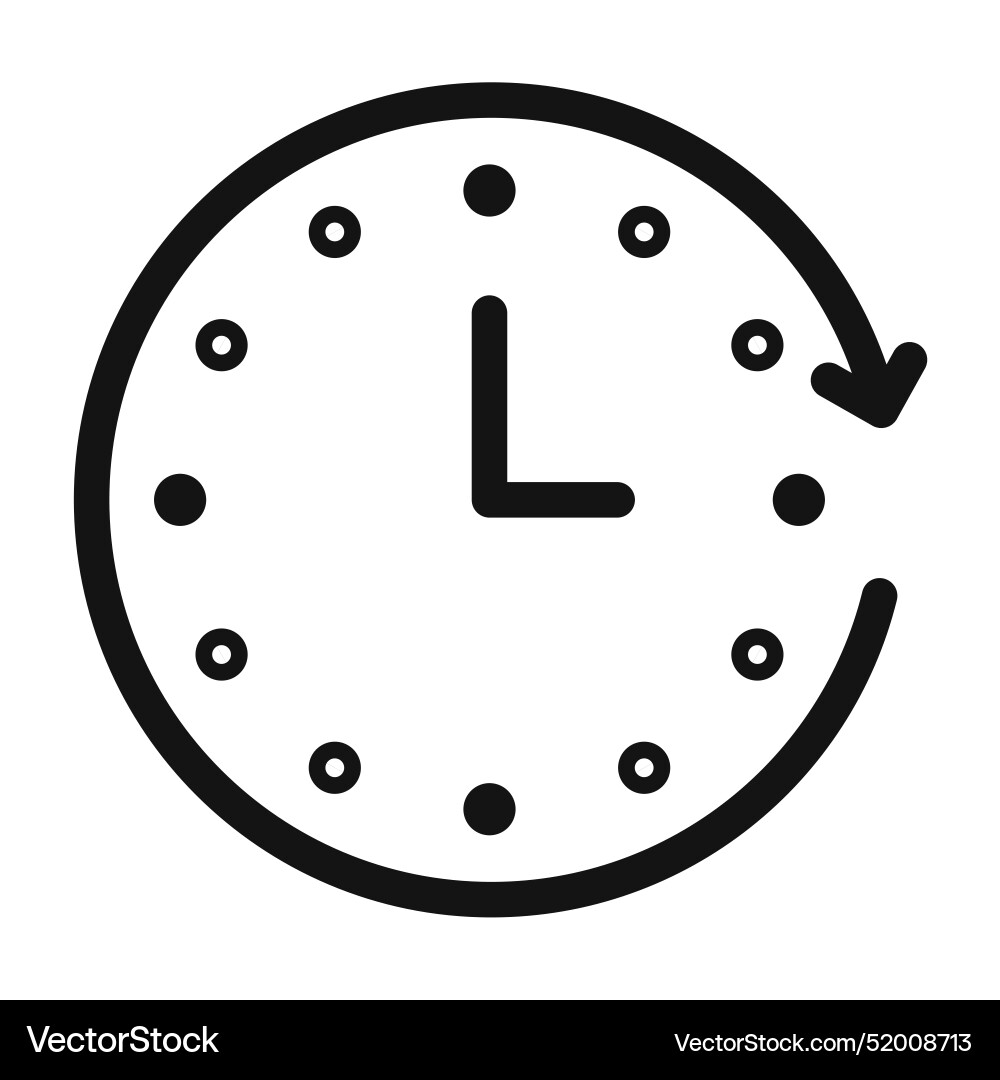 Forward time icon ideal for scheduling Forward time icon ideal for scheduling vector image