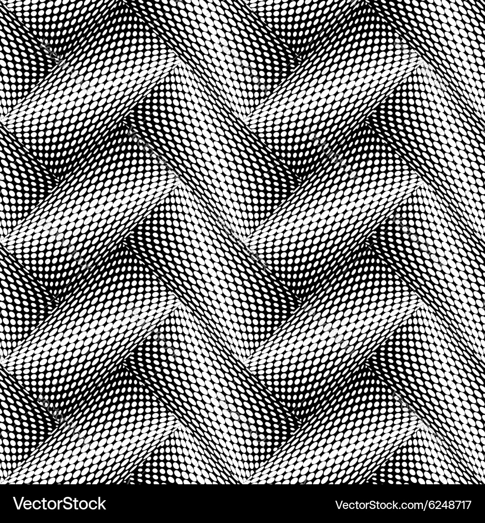 Design seamless monochrome dots pattern Vector Image