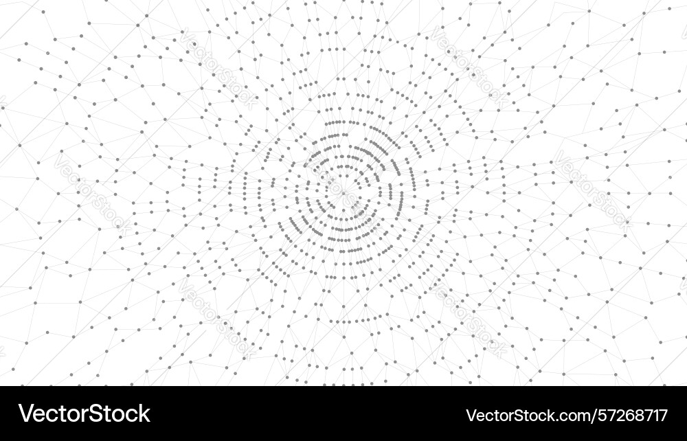 Technology abstract background dots connected Technology abstract background dots connected vector image