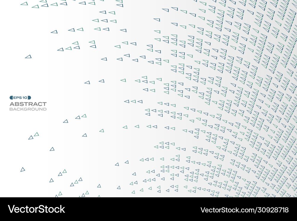 Abstract Polygon Tech Pattern vector image