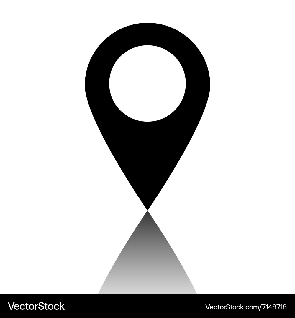 Mark icon pointer Vector Image