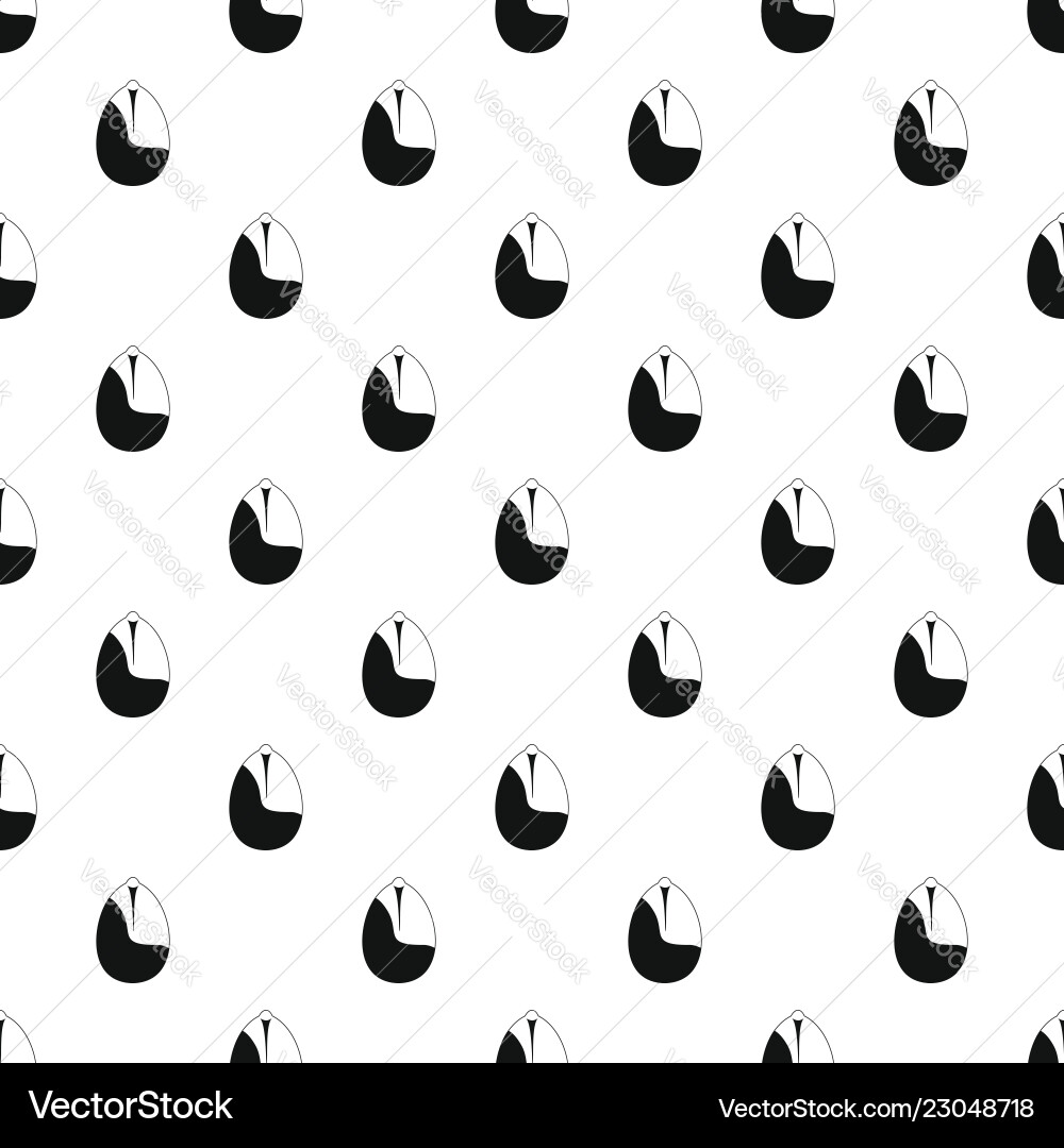 Nut pattern seamless vector image