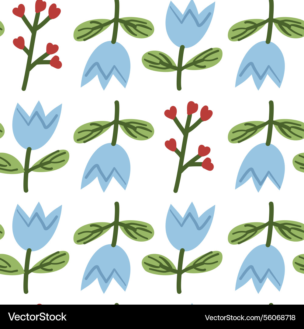 White background with a repeating pattern of blue White background with a repeating pattern of blue vector image