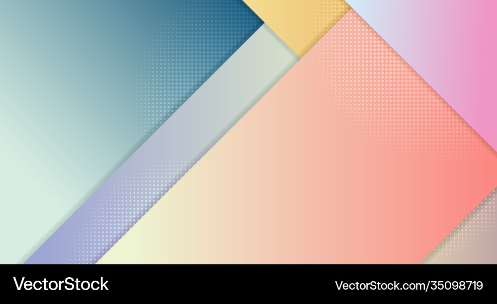Abstract gradient color template set lines Abstract gradient color template set lines vector image