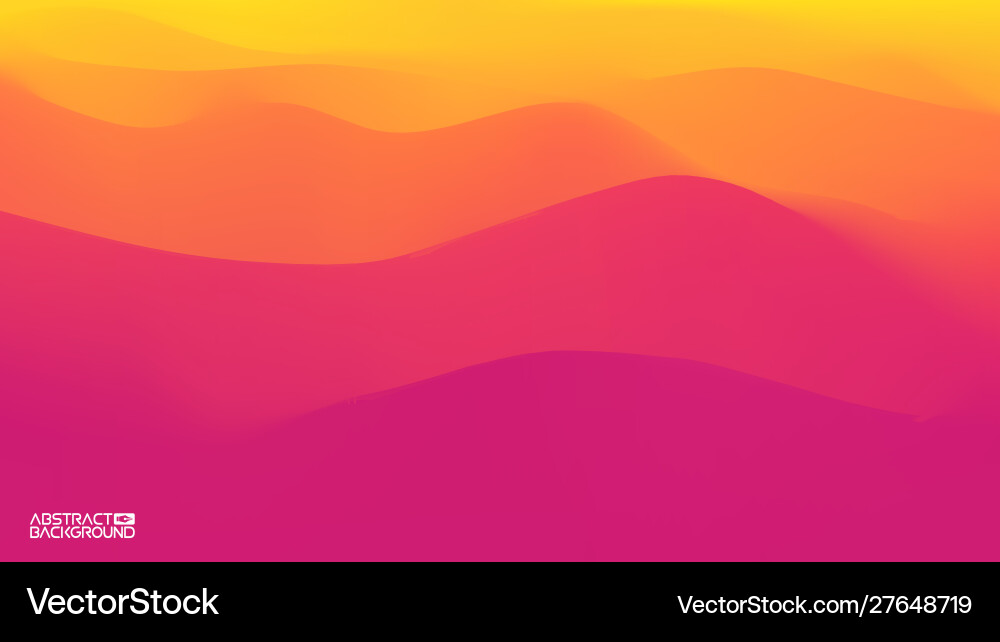 Abstract Gradient Wave Background vector image