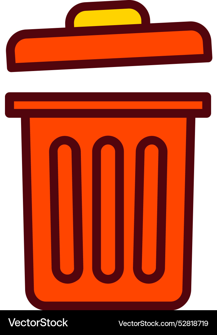 Garbage icon design Vector Image
