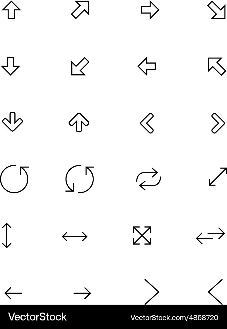 Mobile App Icon Set - Android & iOS vector image