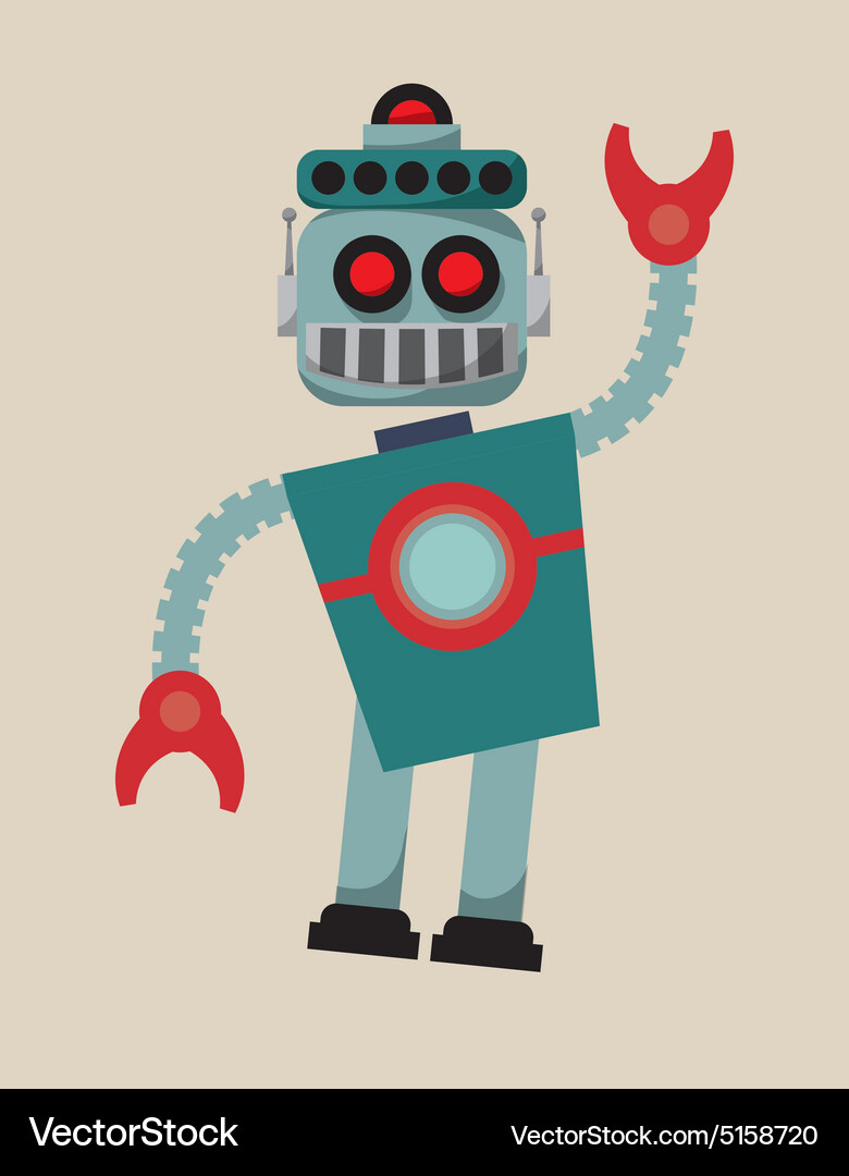 Robot design Vector Image