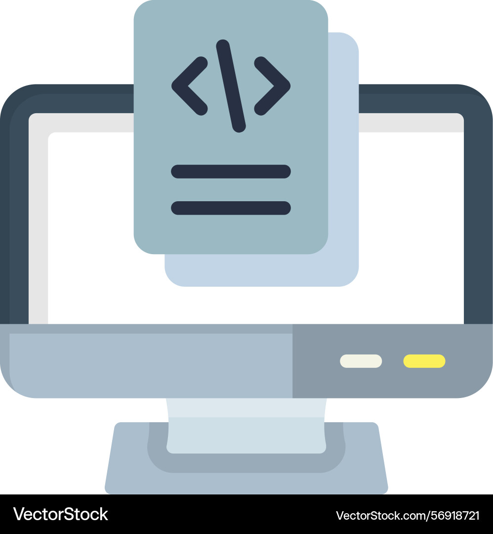 Coding icon Vector Image