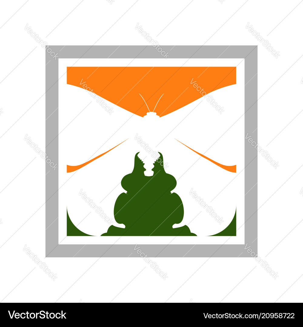 Arthropods Explorationsfenster Symbol Design Arthropods Explorationsfenster Symbol Design vektorbild