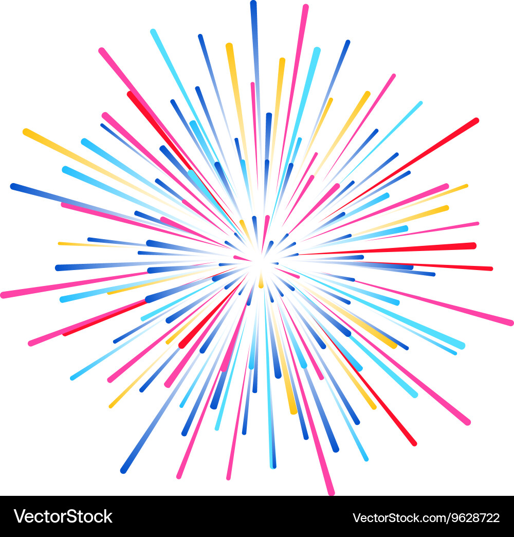 Comic style explosion Royalty Free Vector Image