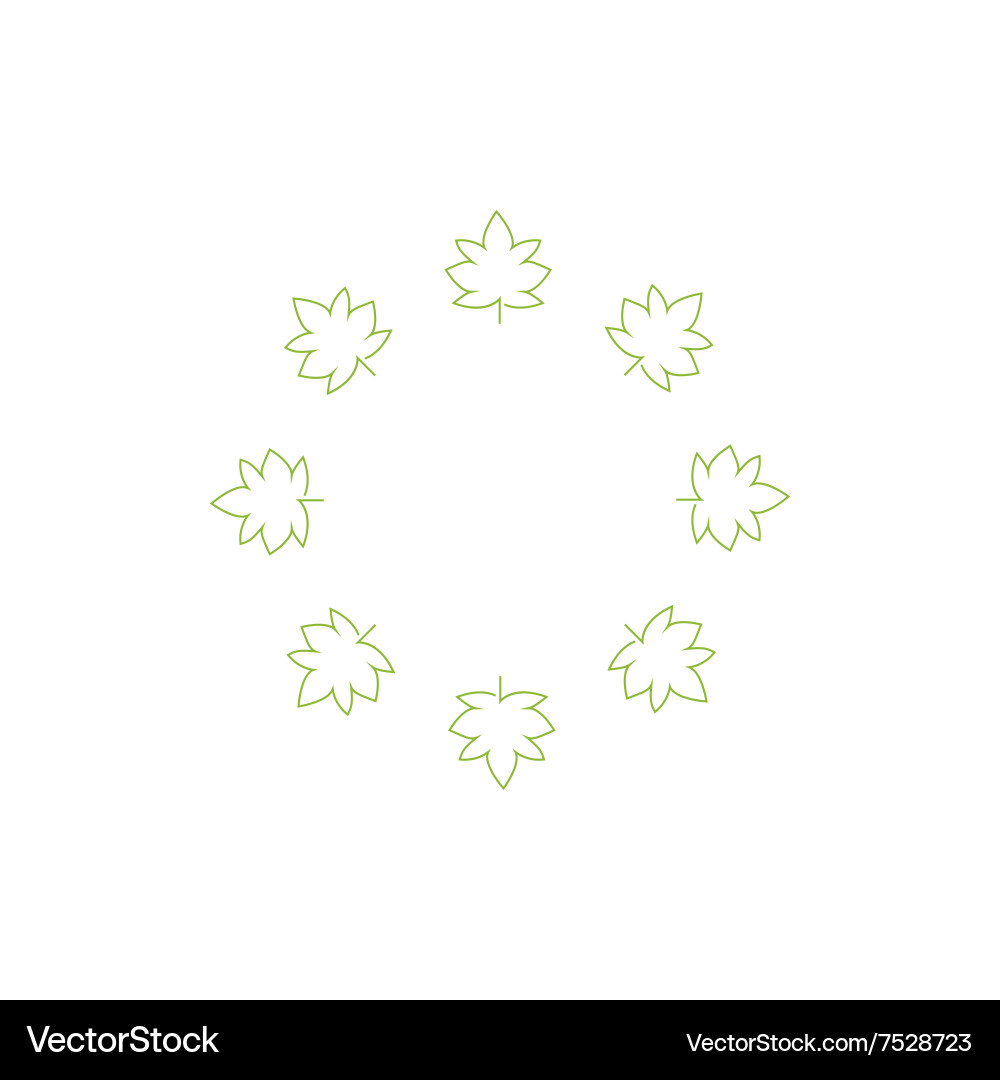 Design element on a white background vector image