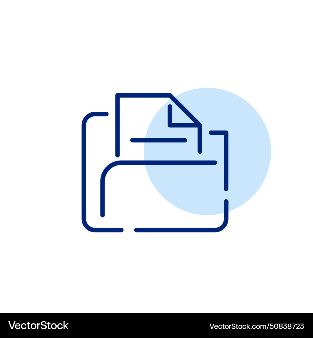 Textdatei in Ordnerdokumentspeicherung und Inhalt Textdatei in Ordnerdokumentspeicherung und Inhalt vektorbild
