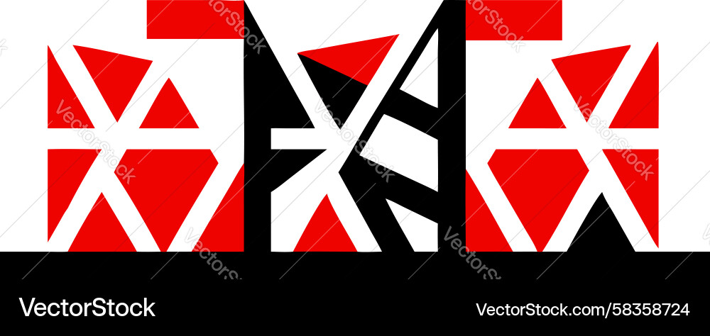Dynamic Triangular Pattern Vector Image