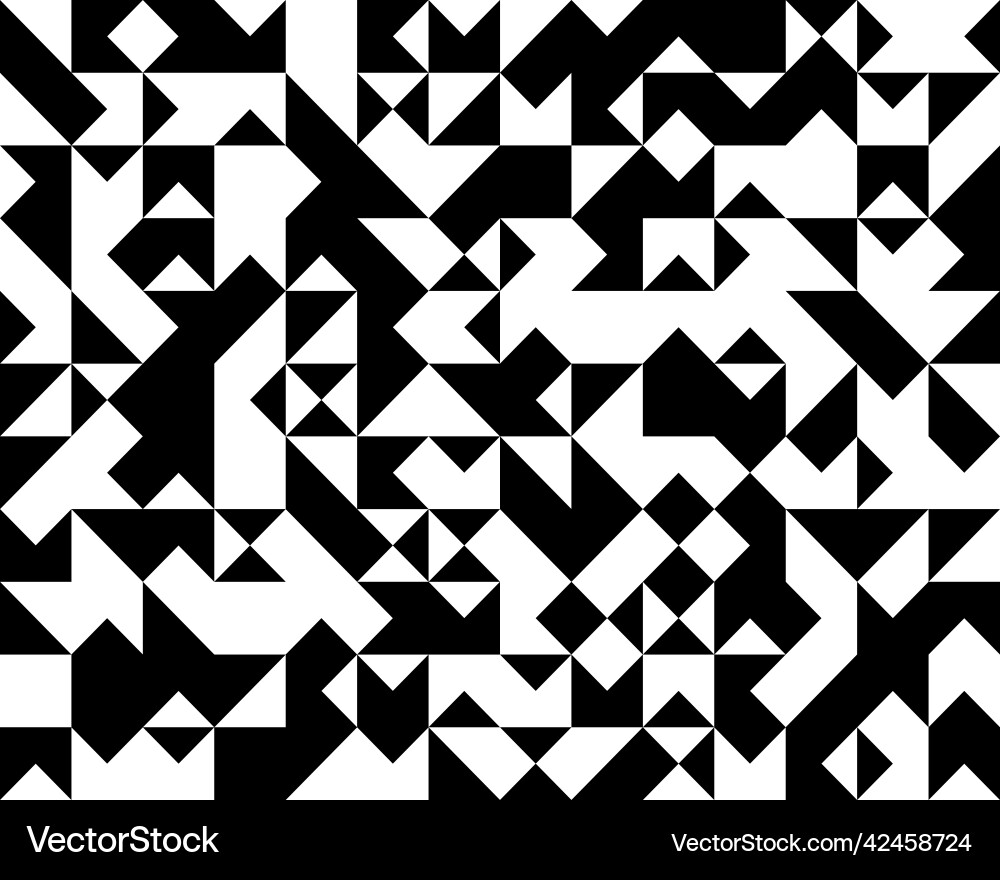 Seamless background polygonal pattern Seamless background polygonal pattern vector image