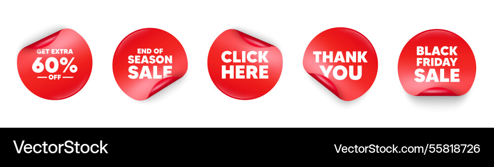 Get extra 60 percent off sale discount offer sign Get extra 60 percent off sale discount offer sign vector image