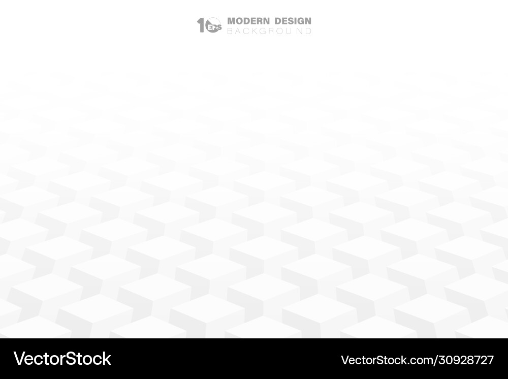 Abstract geometric square 3d shape pattern Abstract geometric square 3d shape pattern vector image