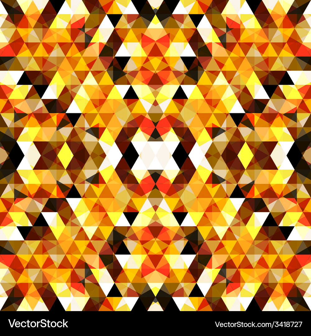 Triangular mosaic colorful background Vector Image