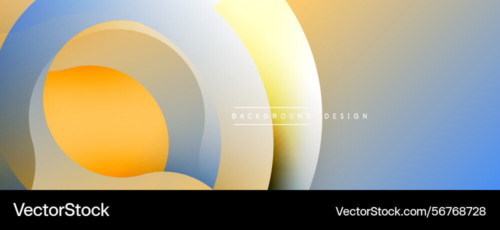 Abstract layered shapes gradients create soft Abstract layered shapes gradients create soft Vector Image