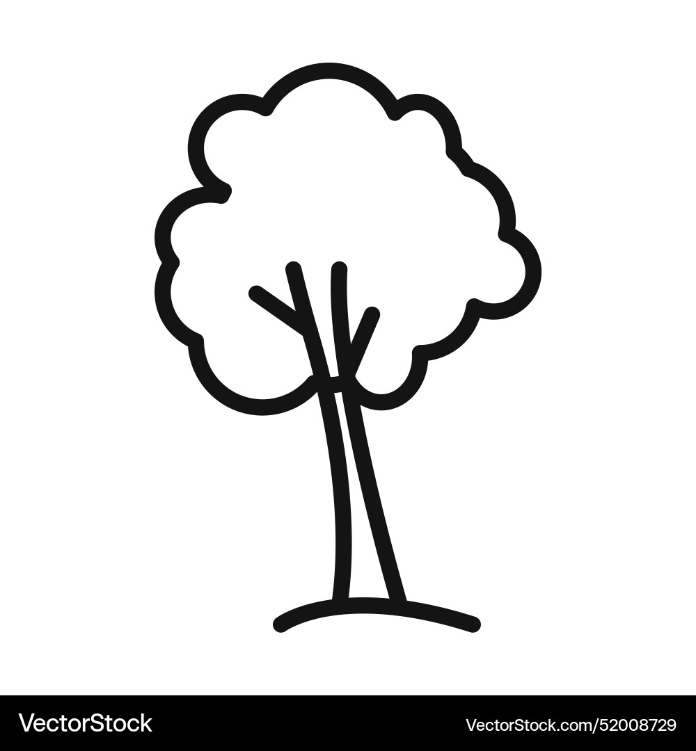 Tree icon for forestry management Tree icon for forestry management Vector Image