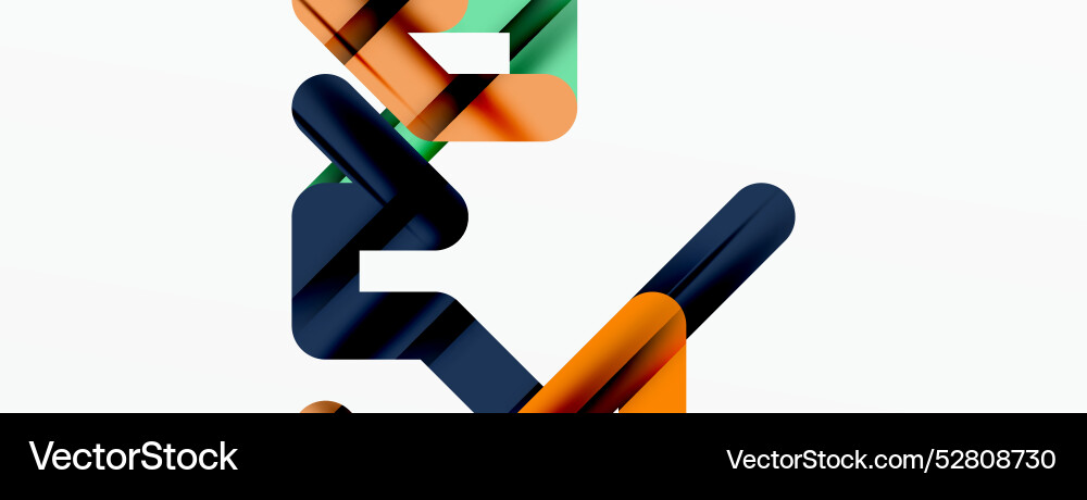 Abstract background - colorful lines composition Abstract background - colorful lines composition vector image