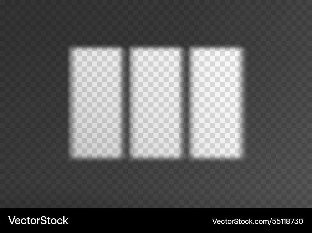Light effect shadow overlay from window isolated Light effect shadow overlay from window isolated vector image