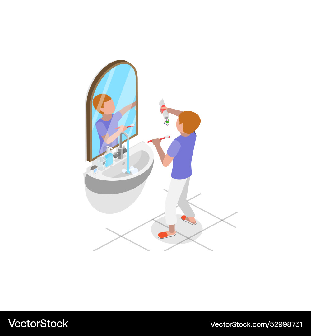 3d isometric flat Royalty Free Vector Image - VectorStock