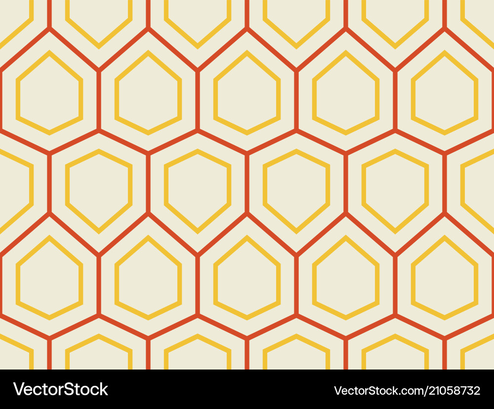 Abstract geometric pattern with hexagons Abstract geometric pattern with hexagons vector image
