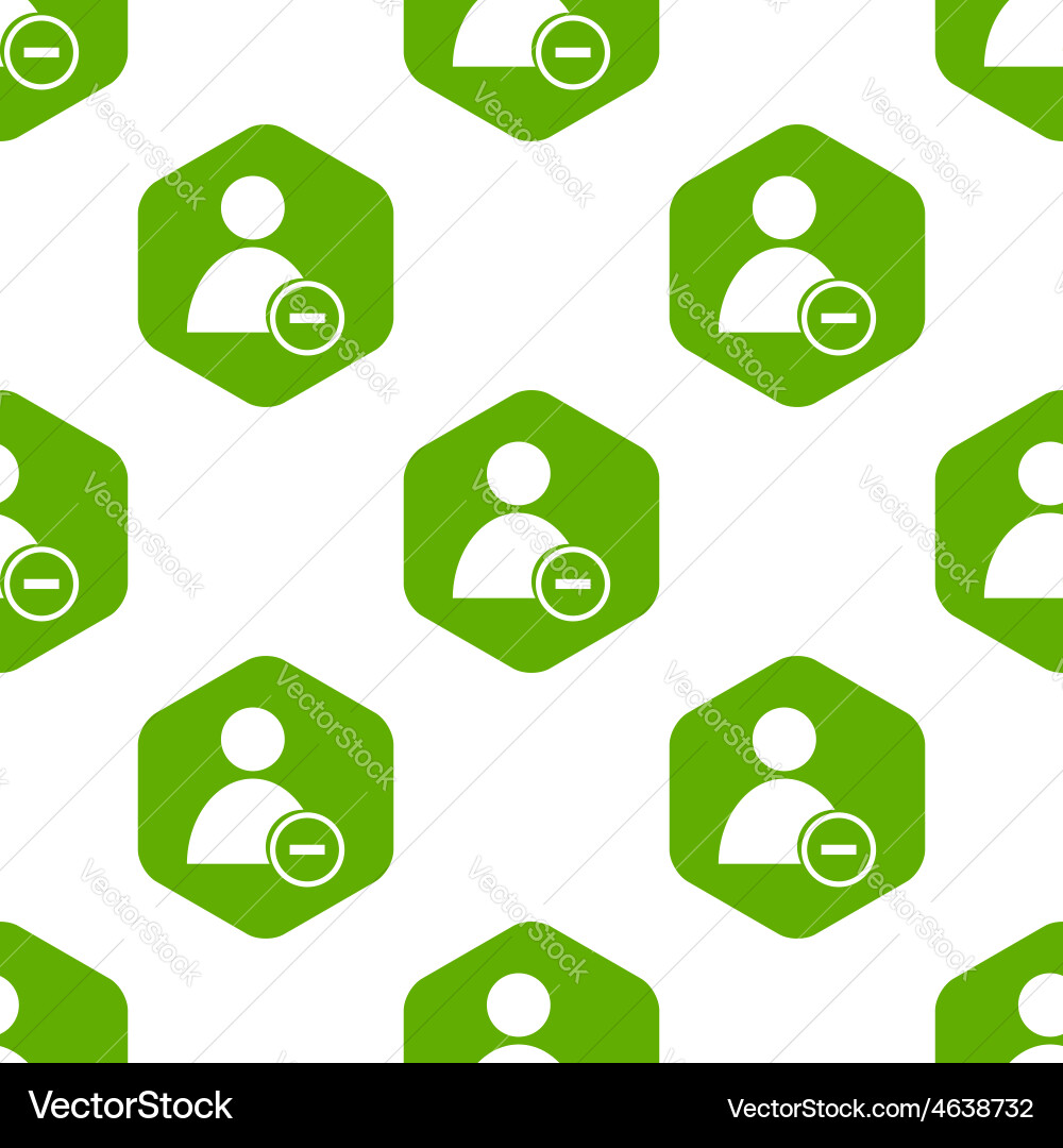 Remove contact pattern vector image