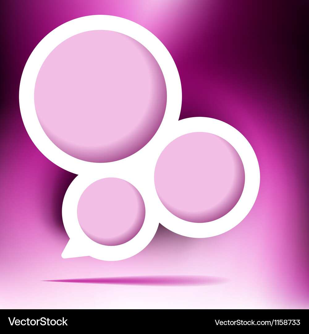 Abstract web design bubble eps8 Vector Image