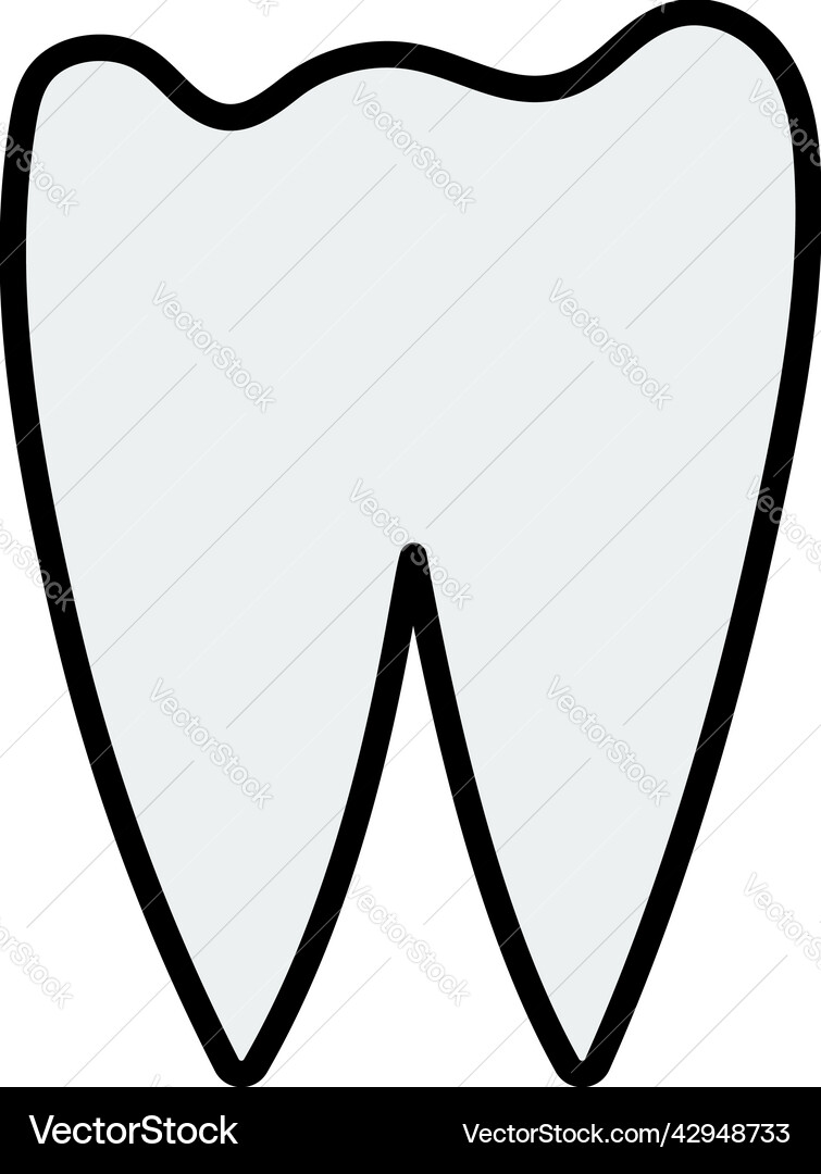 Tooth icon Royalty Free Vector Image - VectorStock