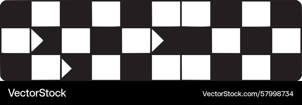 Checkerboard Pattern Symmetry Vector Image