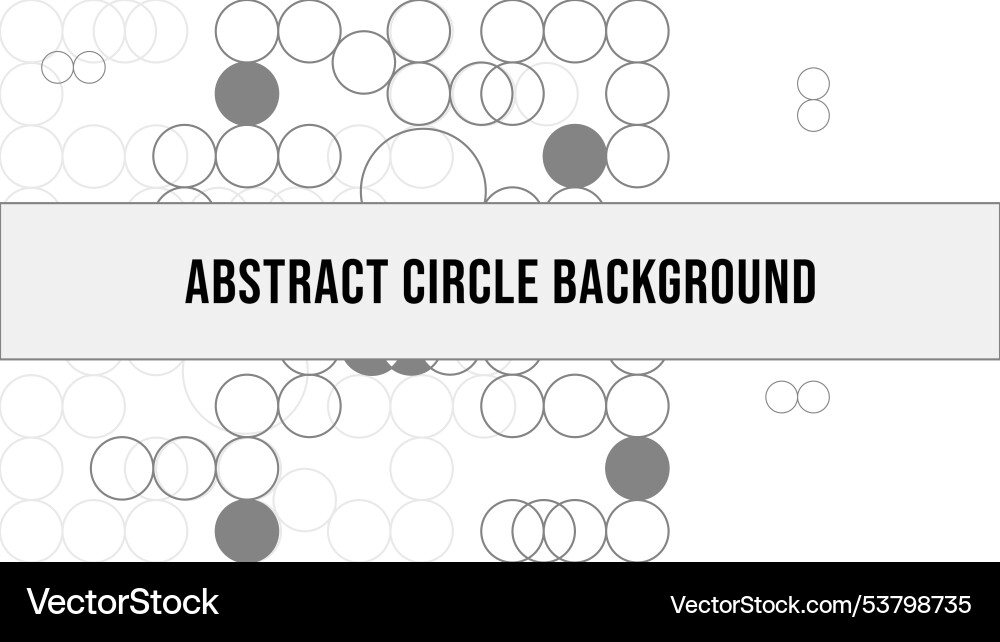 Abstract circle background minimalist flat design Abstract circle background minimalist flat design vector image