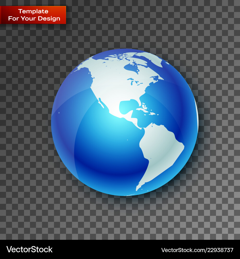 Planet on transparent background Planet on transparent background vector image