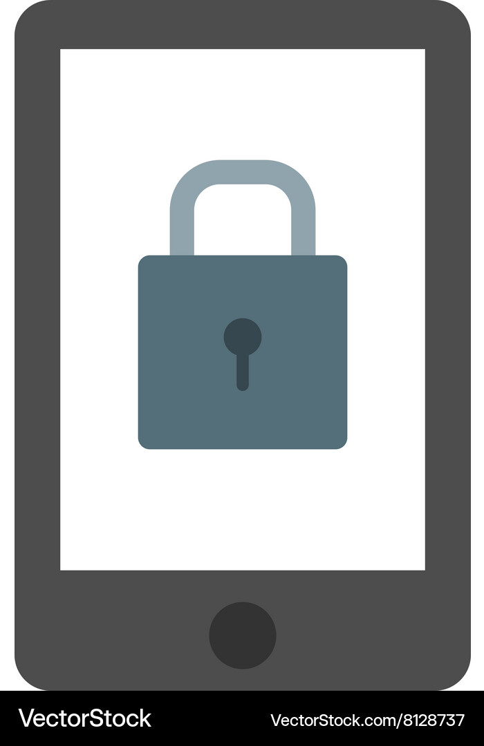 Secure device Vector Image
