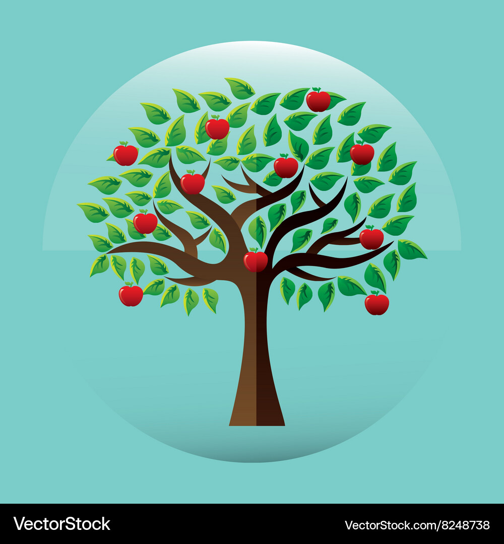 Tree icon design Vector Image