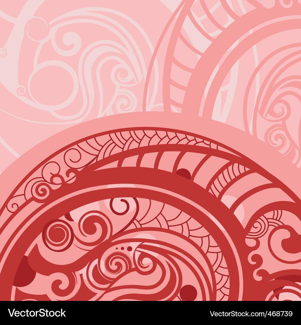 Abstract background in red Vector Image