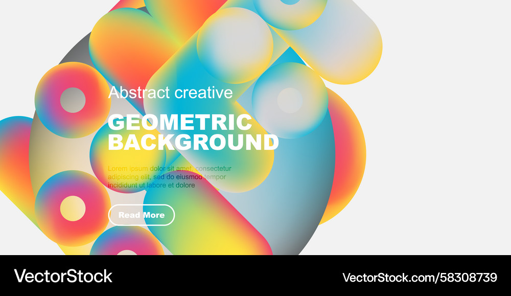 Dynamic Fluid Shapes - Abstract Background Vector Image