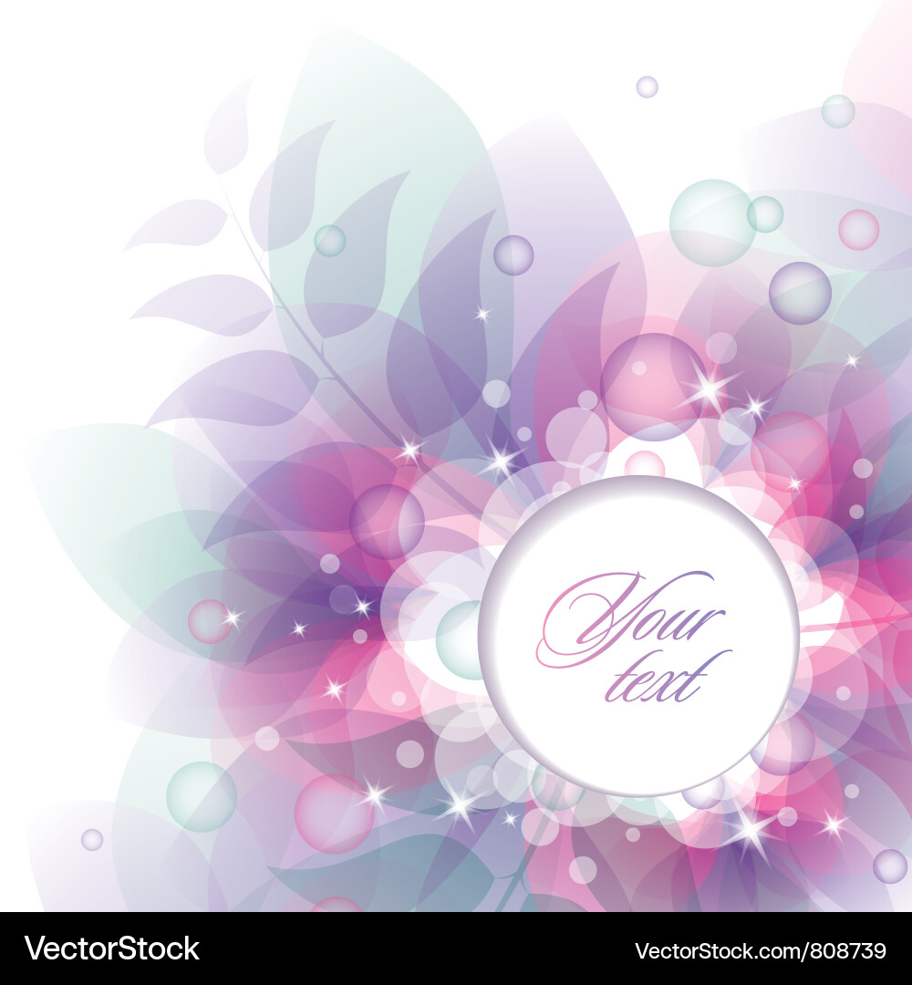Sparkling Abstract Background vector image