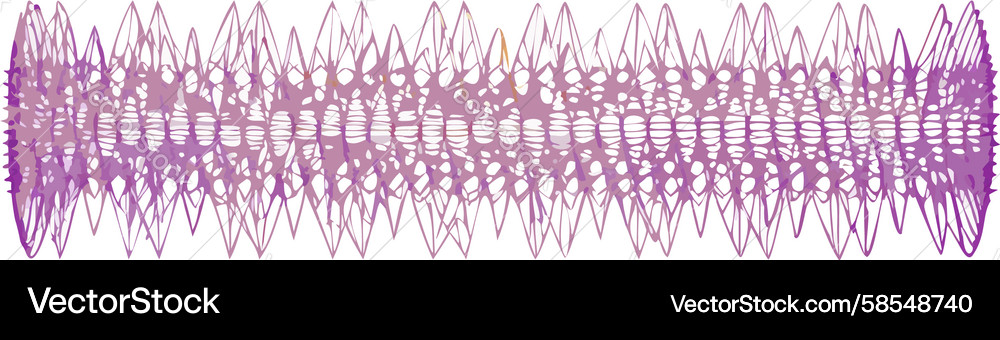 Sonic Wave Patterns Vector Image