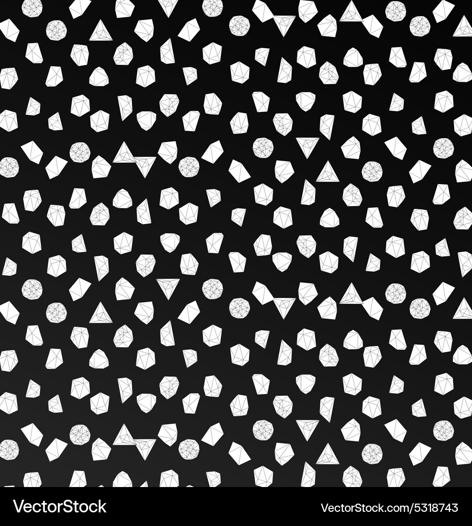 Abstract modern background with polygons design Vector Image