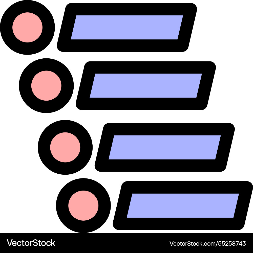 Workflow symbol -workflow and project management Workflow symbol -workflow and project management vector image