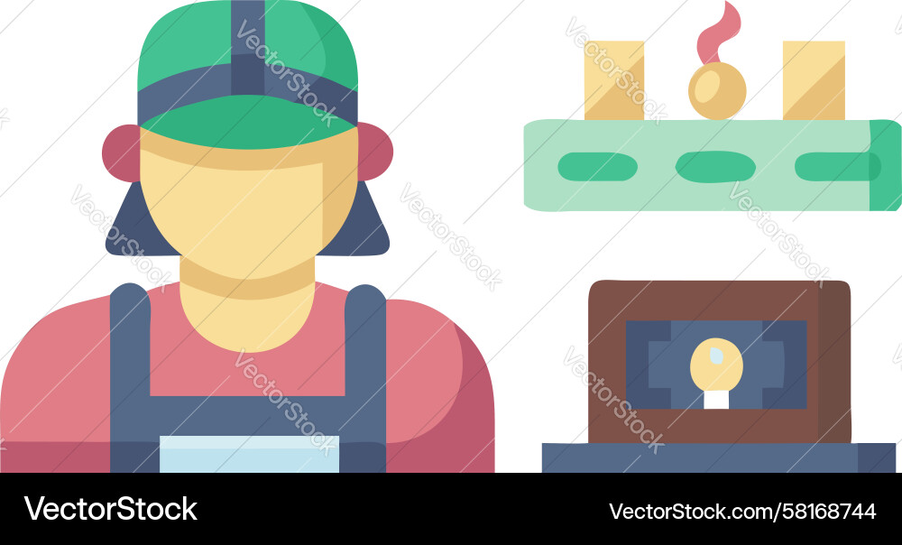 Game Developer Icon - Coding & Creation Vector Image