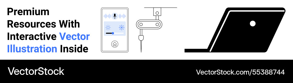 Smart home automation and device integration Smart home automation and device integration vector image
