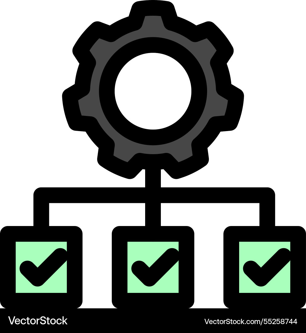 Workflow-Symbol -Workflow und Projektmanagement Workflow-Symbol -Workflow und Projektmanagement vektorbild