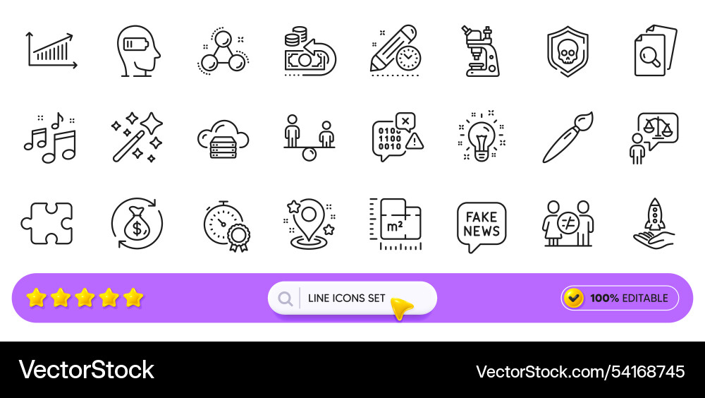 Chart cloud server and project deadline line Chart cloud server and project deadline line vector image