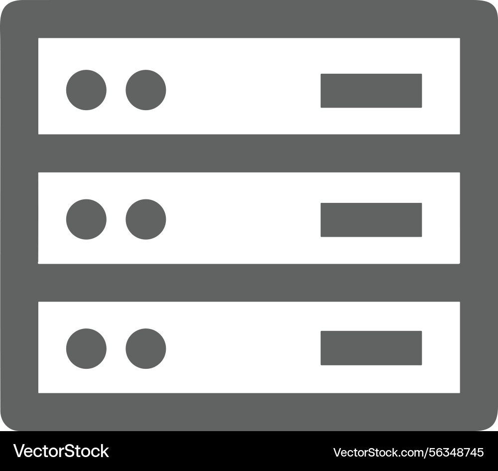 Computer icon symbol image Vector Image
