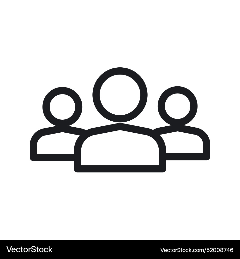 Community users icon perfect for team Community users icon perfect for team vector image
