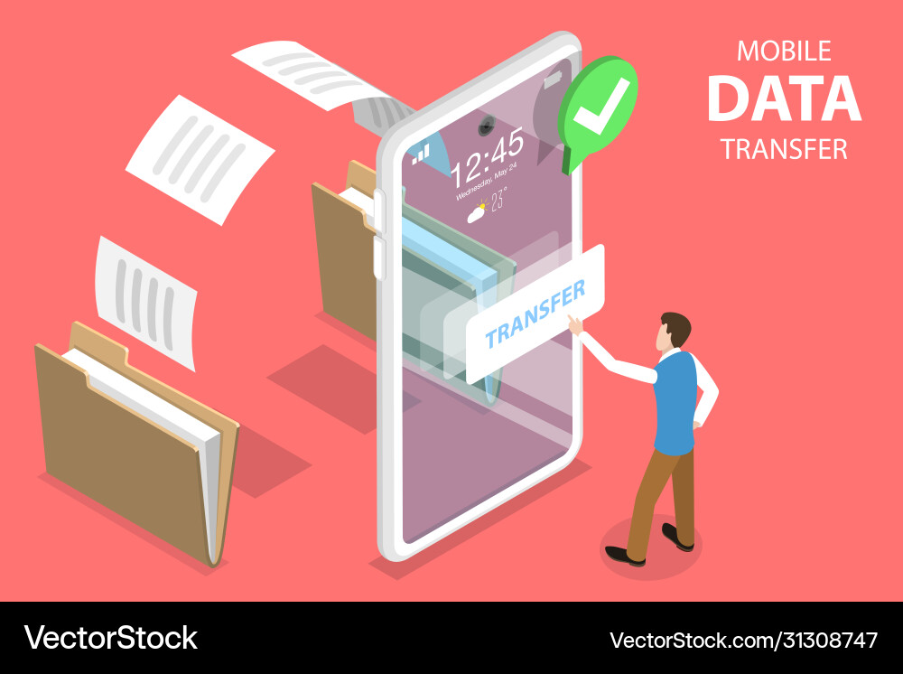 Document to be transferred to. Document transfer.